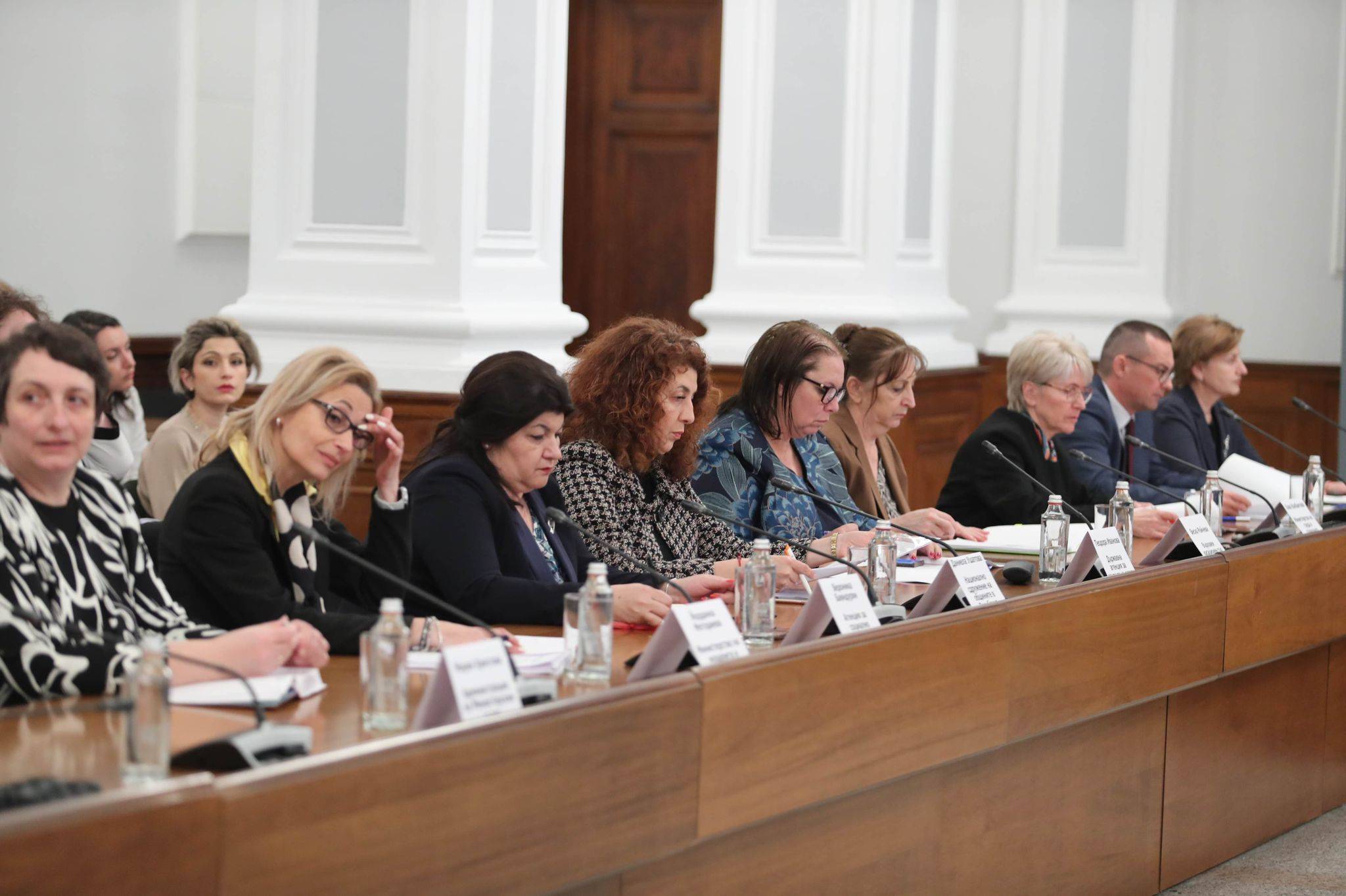 Заседание на новосформирания Национален съвет за превенция и защита от домашното насилие